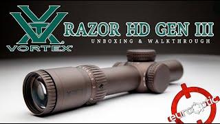 Vortex Razor HD Gen III 1-10 UNBOXING | EuroOptic First Look