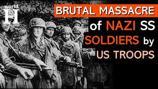 Brutal Massacre of German Waffen SS Soldiers by their Americans Captors - Chenogne Massacre - WW2