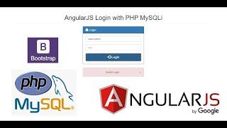 AngularJS Login with PHP MySQLi