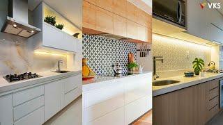 Modern Kitchen Tiles Design Ideas | Kitchen Wall Tiles Interior  |  Kitchen Backsplash Tiles