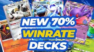 NEW 70%+ Win Rate Decks that CRUSHED recent Pokemon Pocket Tournaments