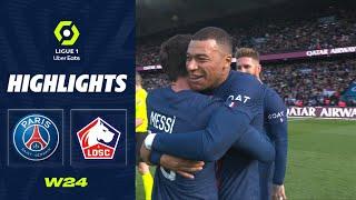 PARIS SAINT-GERMAIN - LOSC LILLE (4 - 3) - Highlights - (PSG - LOSC) / 2022-2023