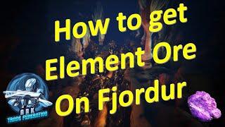 How to Get Element Ore on Fjordur | Ark Survival Evolved