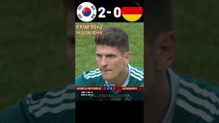 Germany vs South korea FIFA WORLD CUP 2018 Highlights |#football#worldcup#germany#southkorea#shorts