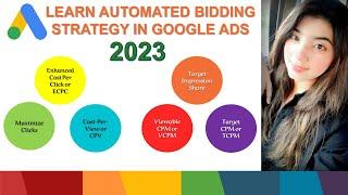 Automated Bidding Strategy In Google Ads - 2023