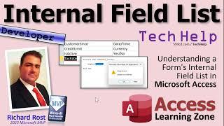 Understanding a Form's Internal Field List in Microsoft Access and When it Updates for VBA