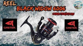 #review #reel de #pesca #caster Black Widow 6006