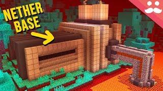 Making a Nether Base in Minecraft 1.16