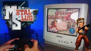 Metal Slug 3D - Playstation 2 Gameplay - CRT