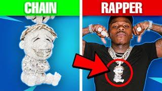 Guess The Rapper By Their Chain! (99.9% Fail!) PART 2 | HARD Rap Quiz 2021