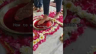 bride welcome decoration diy surprise for US return bhaiya and bhabhi  #wedding #bride #welcome