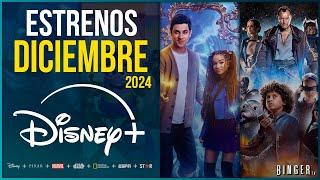 Estrenos DISNEY PLUS DICIEMBRE 2024 | Series y Películas