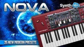 NORD KEYBOARDS  25 New Modern Presets ► NOVA SOUND BANK