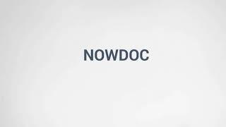 121. NowDoc.