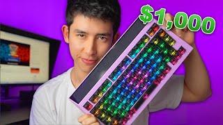 ASMR Typing On A $1,000 Keyboard...