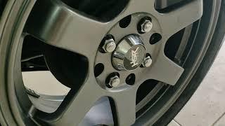 Brio Satya Ganti Velg Ring 14 Merk HSR Tokyo Bergaya Jdm Racing