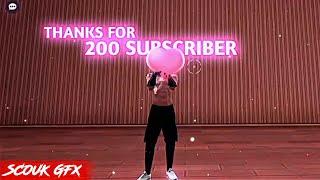 ||200 SUBSCRIBER SPECIAL EDIT||@ScoukUchiha  THANKS FOR 200 SUBSCRIBER