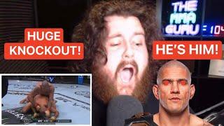 THE MMA GURU REACTS TO ALEX PEREIRA KNOCKING OUT JIRI PROCHAZKA OUT COLD IN ROUND 2 AT UFC 303!