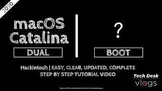 How to Dual Boot macOS Catalina on a PC (Clear Hackintosh Guide)