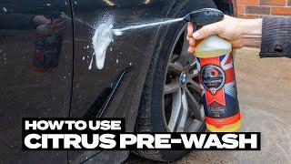 How to use: Citrus Pre-Wash Autobrite Direct