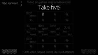 Take Five (Paul Desmond) : Backing Track