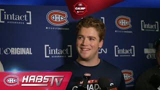 Jacob Fowler addresses the media on Day 1 of Canadiens Development Camp | FULL PRESS CONFERENCE