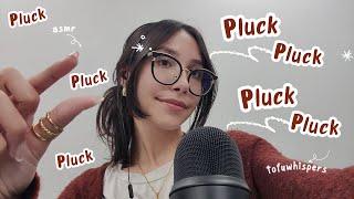 ASMR | Plucking your Negative Energy [SO TINGLY]