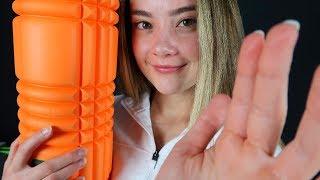 ASMR PERSONAL TRAINER MOTIVATES YOU ROLEPLAY! Positive Affirmations, Gym Advice, White Noise