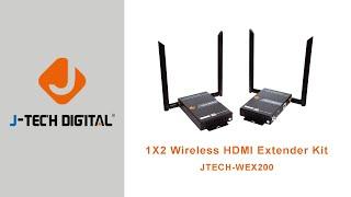 Wireless HDMI Extender Kit (Model: JTECH-WEX200V3)