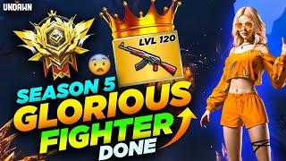 UNDAWN LVL 120 GLORIOUS FIGHTER DONE | Gold Weapon Showcase️ (AK-47) + PC Gameplay - Garena undawn