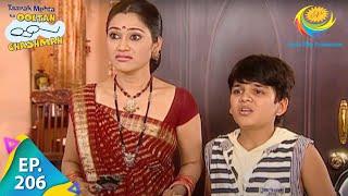 Taarak Mehta Ka Ooltah Chashmah - Episode 206 - Full Episode