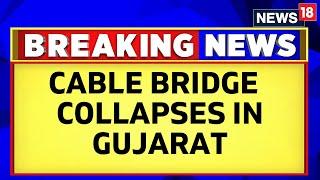 Gujarat News | Cable Bridge Collapses In Gujarat's Morbi, Rescue Operations Underway | English News