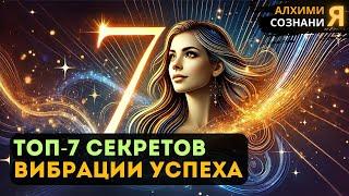 7 СЕКРЕТОВ высоких вибраций для УСПЕХА