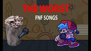 Roasting the worst FNF songs