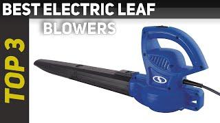  Best Electric Leaf Blowers 2023 - Top 3 Electric Leaf Blowers