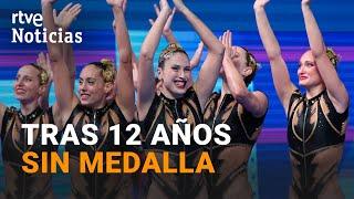 JJ.OO. PARÍS 2024: Las chicas de la NATACIÓN ARTÍSTICA de ESPAÑA, BRONCE en EQUIPOS | RTVE Noticias