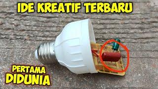 BARU PERTAMA DIDUNIA !!! Ide kreatif lampu LED rusak