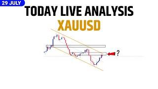 TODAY LIVE ANALYSIS XAUUSD GOLD 29/07/24 || TODAY GOLD PREDICTION || TECHNICAL KEWAT JI