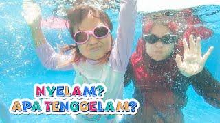 LEIKA AND FRIENDS DID POP IT CHALLENGE IN THE POOL! - FUNNY KIDS VIDEO