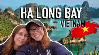 WE TRAVELLED to VIETNAM for THIS VIEW!! | Halong bay, Luxury cruise in Hanoi 