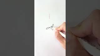  #onestrokedrawing #satisfyingvideo #goodart