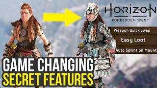 Totally Use These Game Changing Features In Horizon Forbidden West (Horizon Forbidden West Tips)