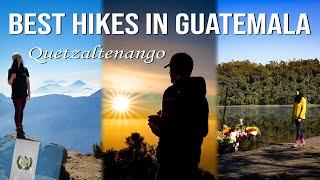 BEST Hikes in GUATEMALA (QUETZALTENANGO Edition) | Laguna Chicabal, Santa Maria and Zunil Volcanoes