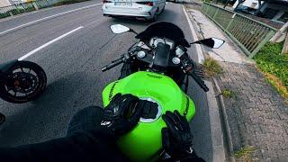 Die Kawasaki Ninja ZX6R - Erste Fahrt + Anmeldung