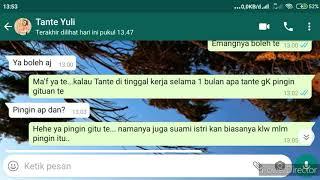 PRANK chat wa Tante2 ngajak wikwik  gmn Reaksi nya ???