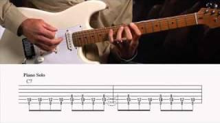 Stevie Ray Vaughan "The House Is Rockin'" Guitar Lesson @ GuitarInstructor.com (excerpt)