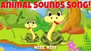 Animal Sounds Song! These Are the Sounds of Animals, for Kids!