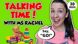 Talking Time with Ms Rachel - Baby Videos for Babies and Toddlers -  Speech Delay Learning Video