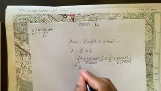 Geography Mapwork: How to calculate Area on a map