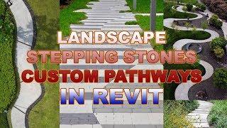 Landscape Stepping Stones Custom Pathways In Revit